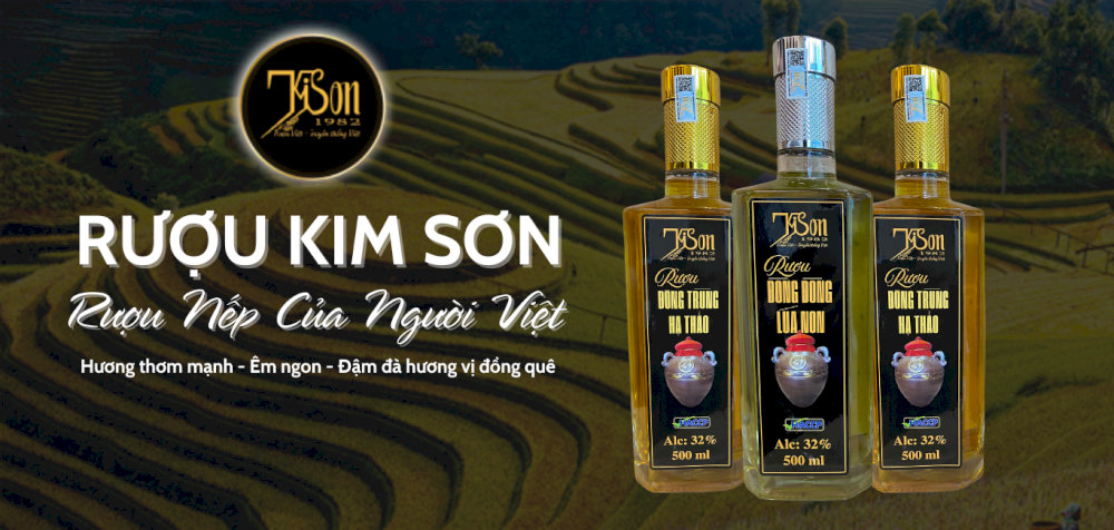 Ruou Kim Son is a traditional rice wine
